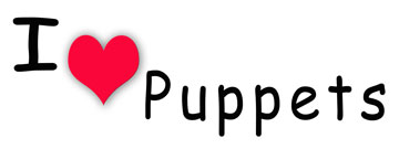 I love puppets - bumper sticker